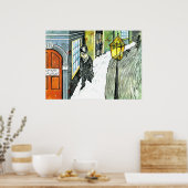 Ebenezer Scrooge Poster (Küche)