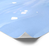 Ebenezer Scrooge Snowy Viktorianisch Street Poster (Ecke)