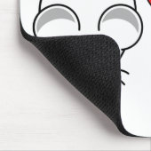 Ebenholz-und Elfenbein-MäuseLiebe Mousepad (Ecke)