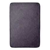Ebenholz und violette Tupfen Badematte (Vorderseite Vertikal)