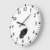 Eber Große Wanduhr (Winkel)