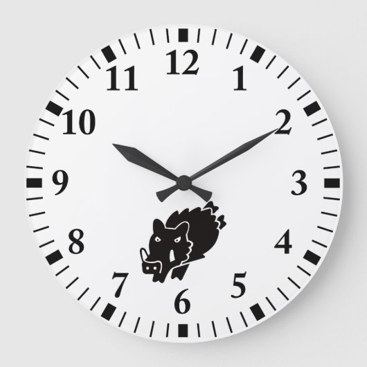 Eber Große Wanduhr (Vorderseite)