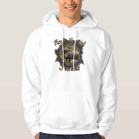 Eber Huntin Junkie Hoodie (Vorderseite)