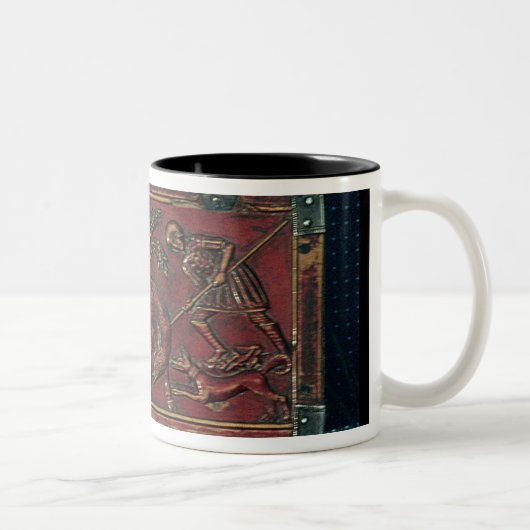 Eber-Jagd, Plakette von einer byzantinischen Zweifarbige Tasse (Rechts)