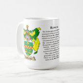 Eberesche, der Ursprung, die Bedeutung und das Kaffeetasse (Vorderseite Links)