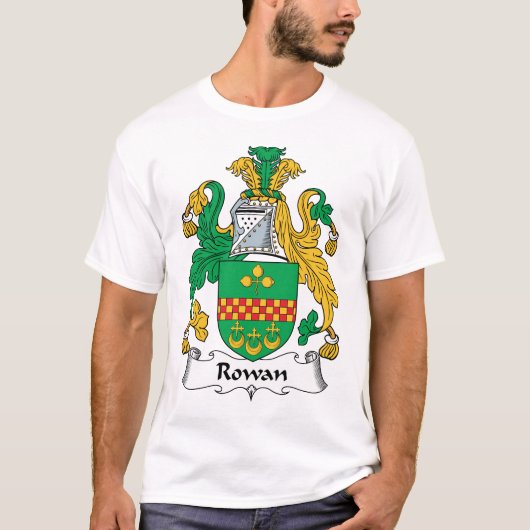 Eberesche-Familienwappen T-Shirt (Vorderseite)