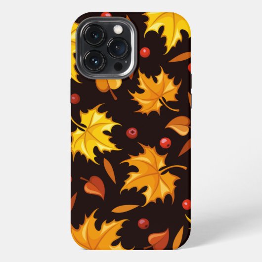 Ebereschen-Früchte Fallende Blätter iPhone 13 Hüll Hülle (Rückseite)