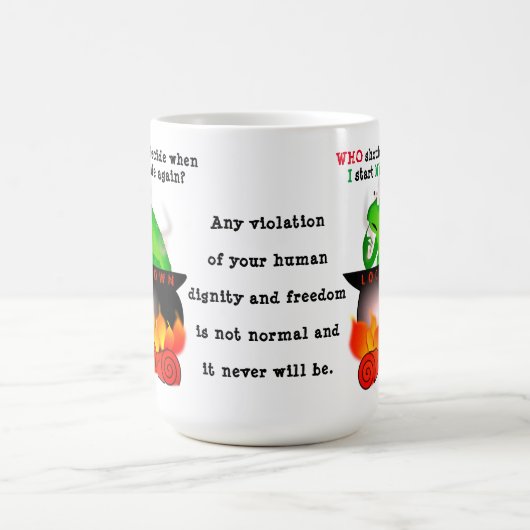 Eberfrosch Kaffeetasse (Mittel)