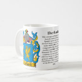 Eberhardt, der Ursprung, die Bedeutung und das Kaffeetasse (Vorderseite Links)
