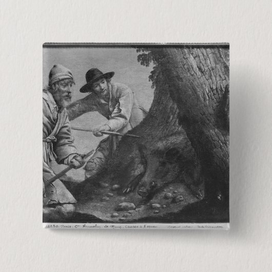 Eberjagd Button (Vorderseite)