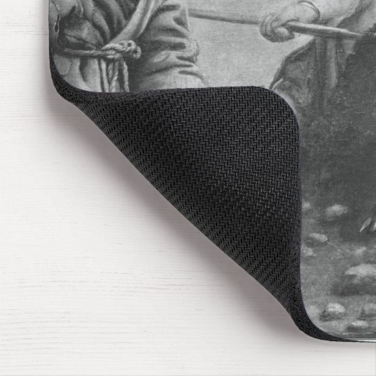 Eberjagd Mousepad (Ecke)