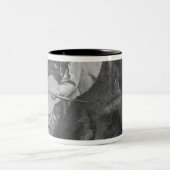 Eberjagd Zweifarbige Tasse (Mittel)