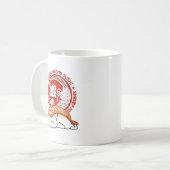 Ebi Shrimp Sushi Cat Kaffeetasse (Vorderseite Links)