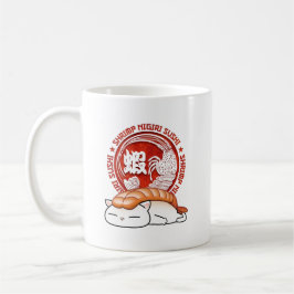 Ebi Shrimp Sushi Cat Kaffeetasse