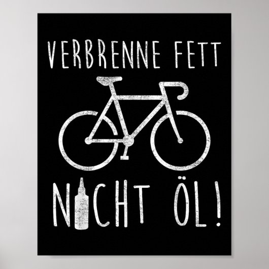 Ebike Cyclist Bicycle Pendant Umwelt Prote Poster (Vorne)
