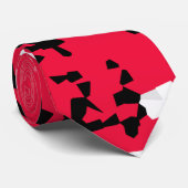 Ebira - Abstraktes Design Krawatte (Gerollt)