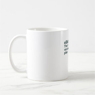 eBird Hotspot Plan lustiges Design für Vogelbeobac Kaffeetasse