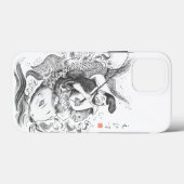 Ebisu - Gott des Fischfangs und Handels (Tuschemal Case-Mate iPhone Hülle (Rückseite (Horizontal))