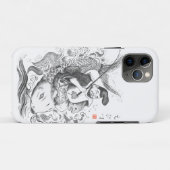 Ebisu - Gott des Fischfangs und Handels (Tuschemal Case-Mate iPhone Hülle (Rückseite (Horizontal))