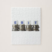 EBIT - Einkommen vor Interesse und Steuern Puzzle (Vertikal)