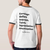 EBITDA ist Ihr Freund T-Shirt (Rückseite)