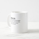 EBITDACR-Tasse Kaffeetasse (Vorderseite Links)