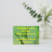 Ebiz Visitenkarte (Stehend Vorderseite)