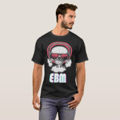 EBM Disco Techno Trance Skull T-Shirt (Vorne ganz)