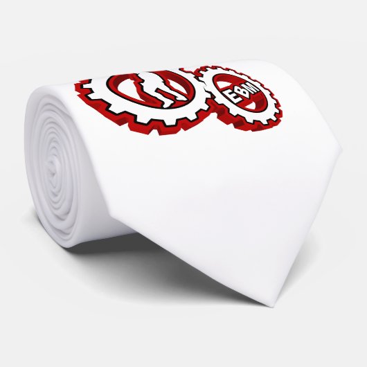 "EBM Logo_2" Krawatte (Gerollt)