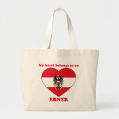Ebner Jumbo Stoffbeutel (Vorne)