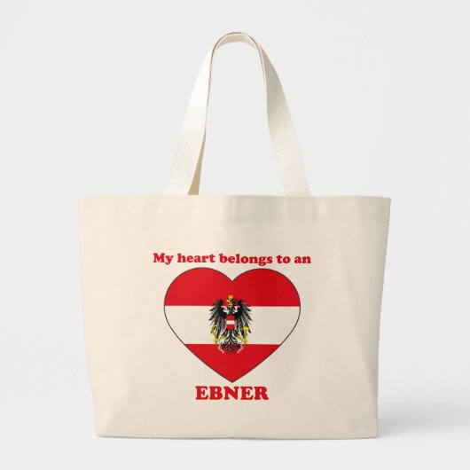 Ebner Jumbo Stoffbeutel (Vorne)