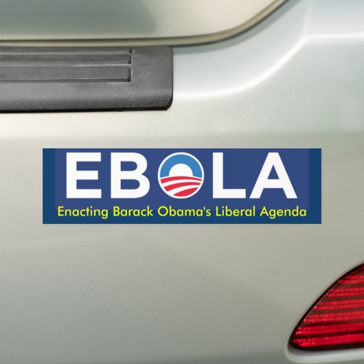 EBOLA AUTOAUFKLEBER (Auf Auto)