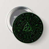 Ebonald Celtic Zodiac Button (Vorne & Hinten)