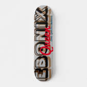 EBONIX QUEEN 7 3/4" Skateboard Deck (Vorne)