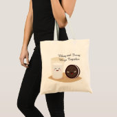 Ebony and Ivory We Go together Tasche (Vorderseite (Produkt))