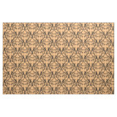 Ebony Coral Parisian Damask Muster Fabric Stoff (Fat Quarter (45,7 x 55,9 cm))