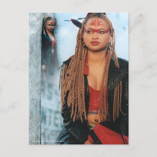 Ebony Der Stamm Postkarte (Vorderseite)