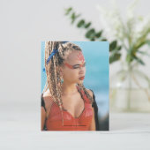 Ebony Der Stamm Postkarte (Stehend Vorderseite)