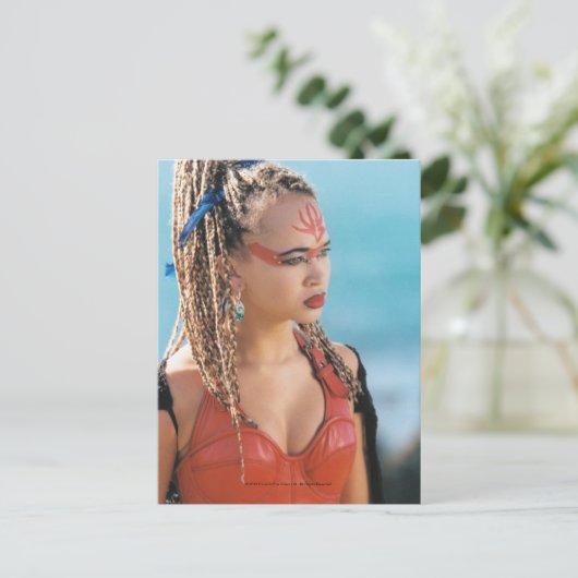 Ebony Der Stamm Postkarte (Stehend Vorderseite)