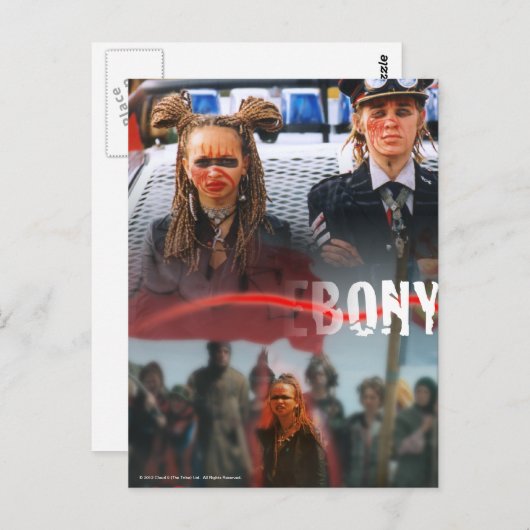 Ebony Der Stamm Postkarte (Vorne/Hinten)