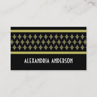 Ebony Divine Diamonds Business Cards Visitenkarte