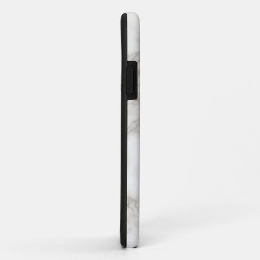 Ebony-Elfenbeinmarmor Case-Mate iPhone Hülle (Hinten/Rechts)