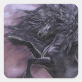 Ebony Fire Stickers (Vorderseite)