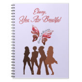 Ebony Inspirational Journal Notizblock (Vorderseite)