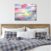 Ebony Rainbow" Leinwand Art (Insitu (Schlafzimmer))