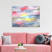 Ebony Rainbow" Leinwand Art (Insitu (Wohnzimmer))