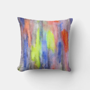 Ebony Rainbow Orange Pillow Kissen
