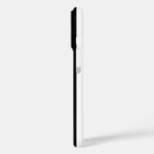 Ebony Snow Case-Mate iPhone Hülle (Rückseite / Links)