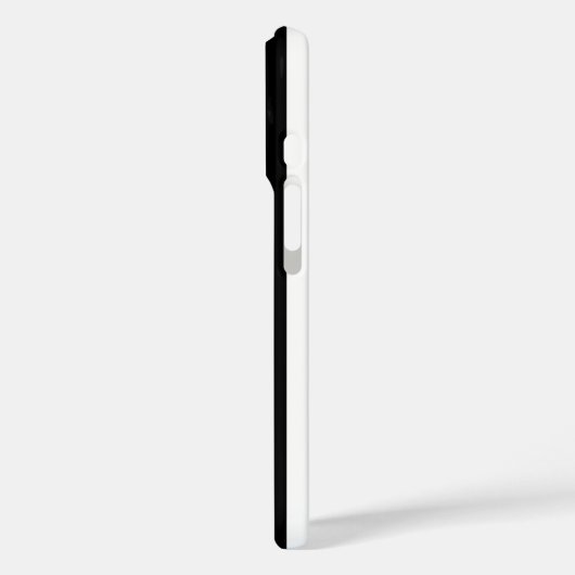 Ebony Snow Case-Mate iPhone Hülle (Rückseite / Links)