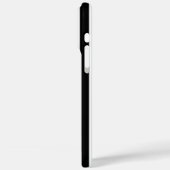 Ebony Snow Case-Mate iPhone Hülle (Rückseite / Links)